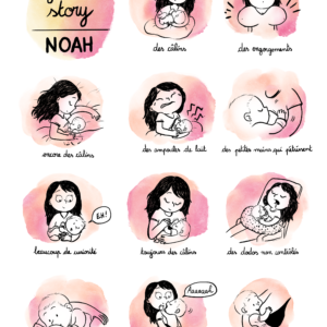 My BOOBs' story  Souvenirs d'allaitement personnalisés