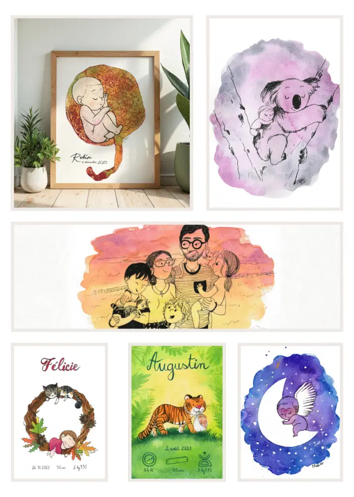 Illustrations personnalisées